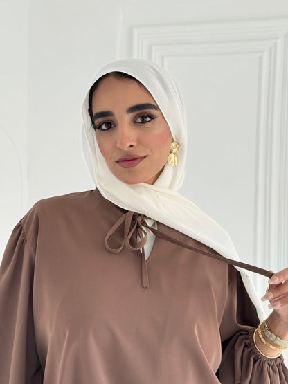 Geska Blouse In Brown
