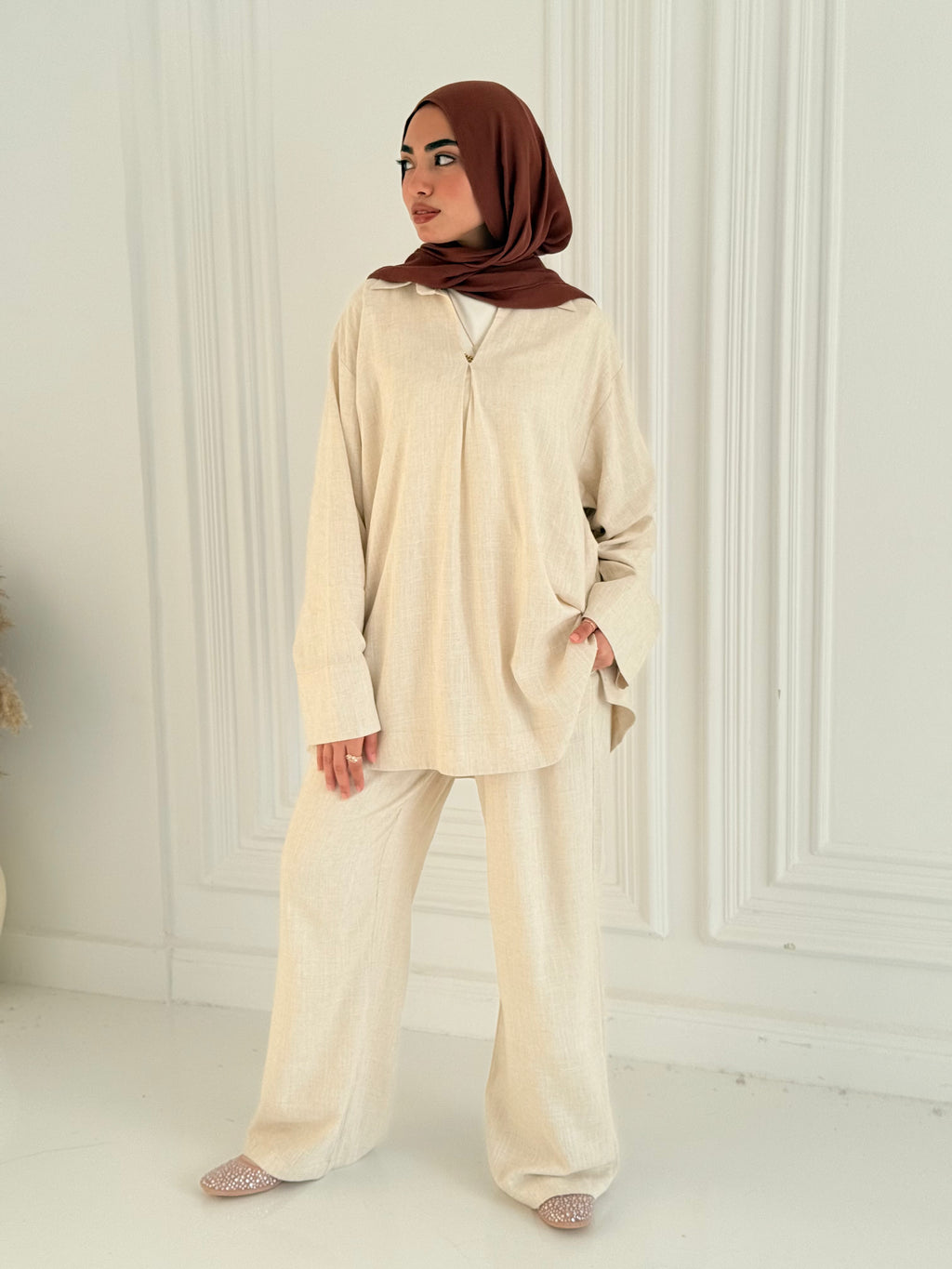 Hugo Basic Set In Beige