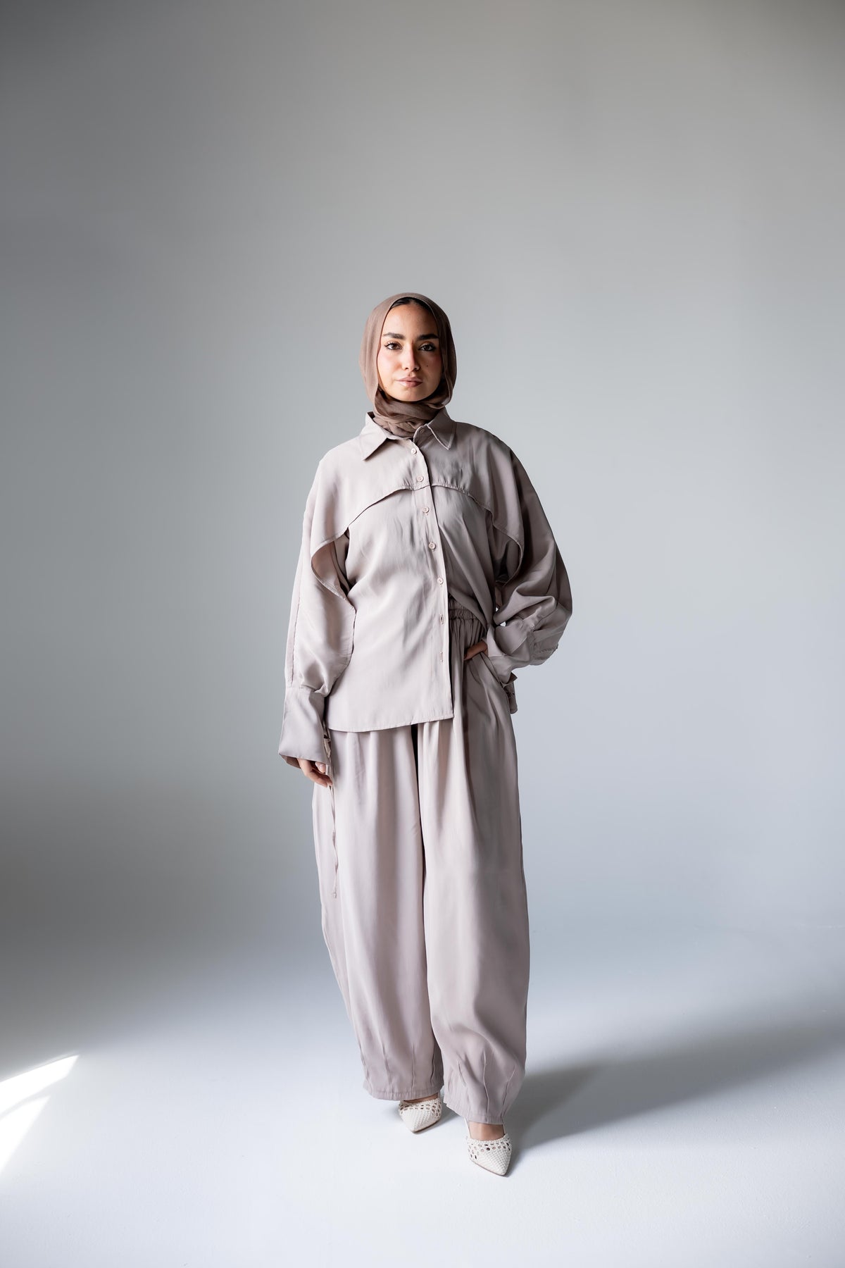 Cascade set — beige