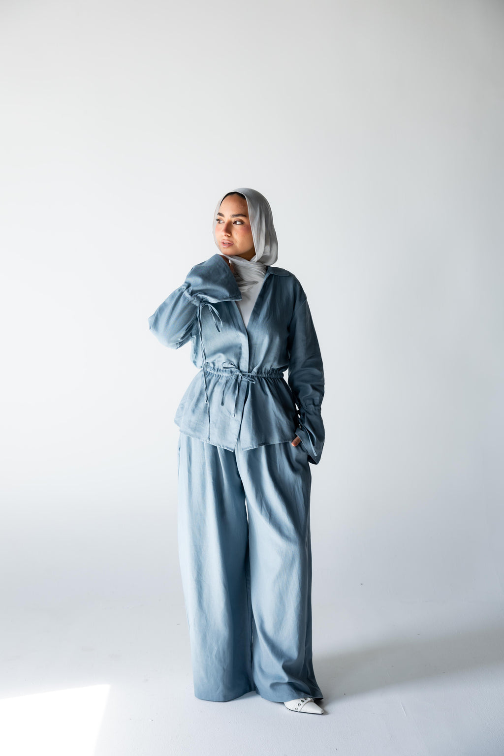 Tie-Up Set — Teal