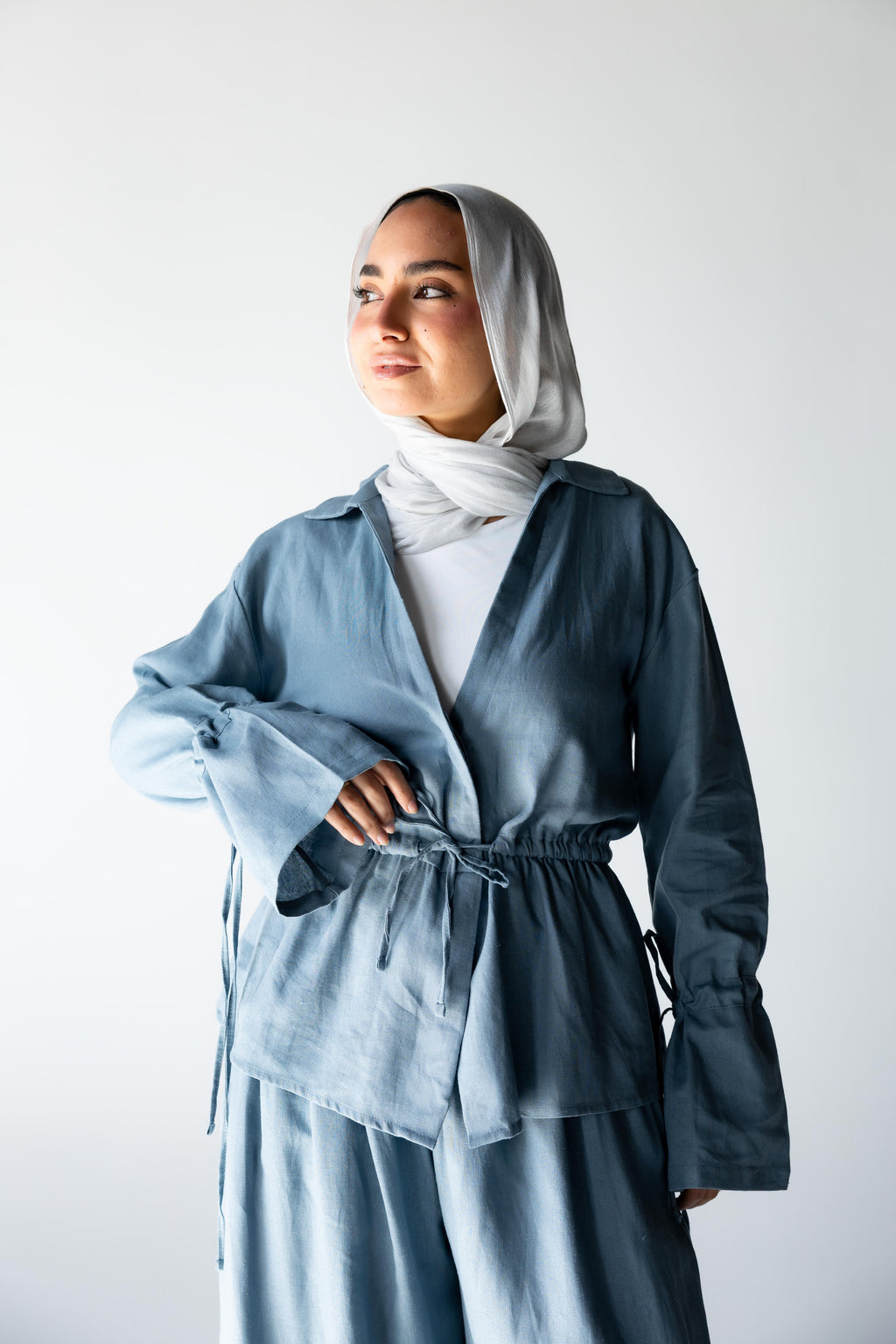 Tie-Up Set — Teal
