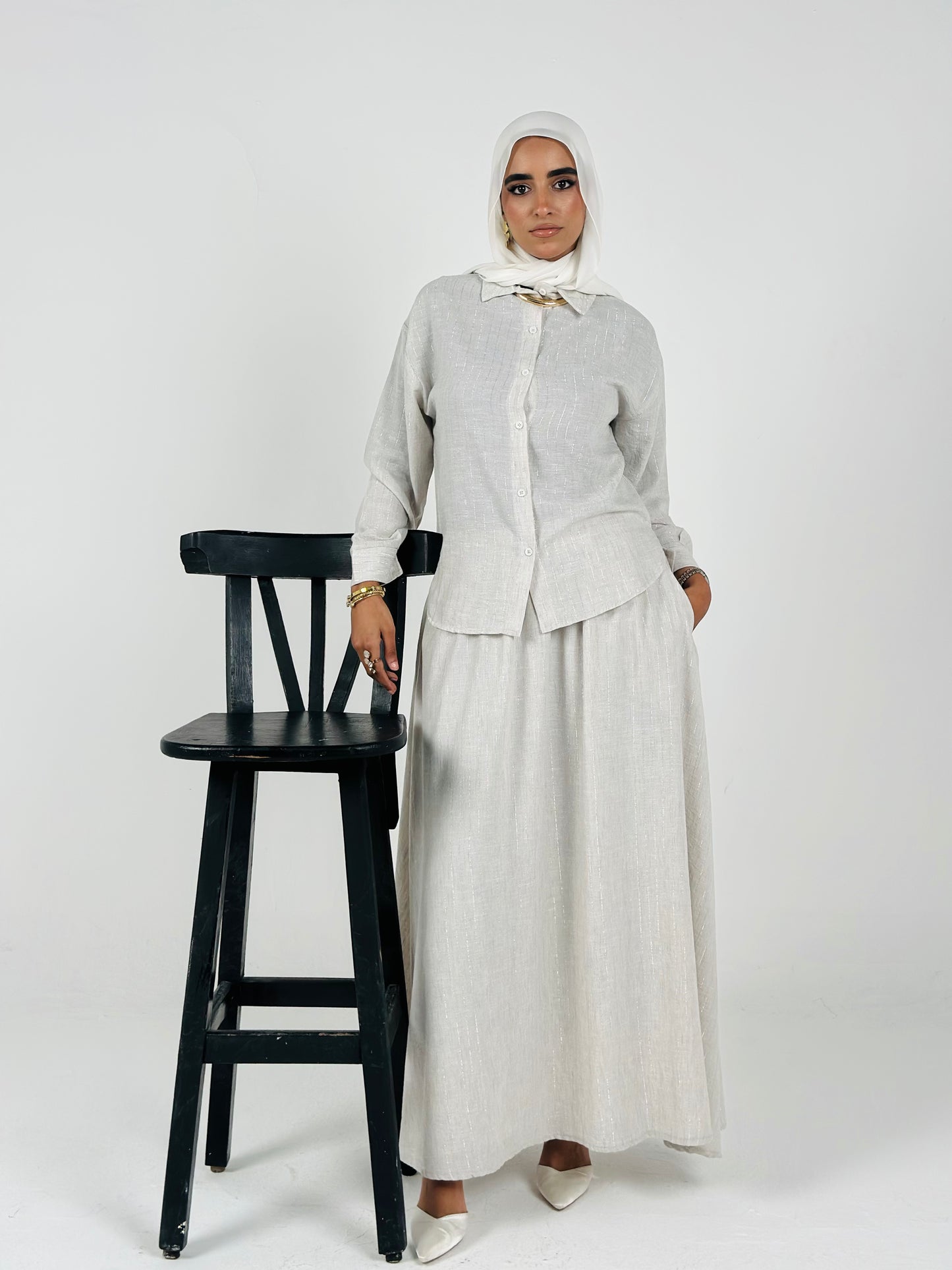 Metlic Skirt