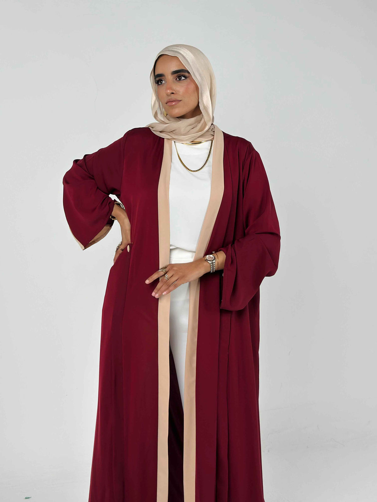 Botton abaya harir