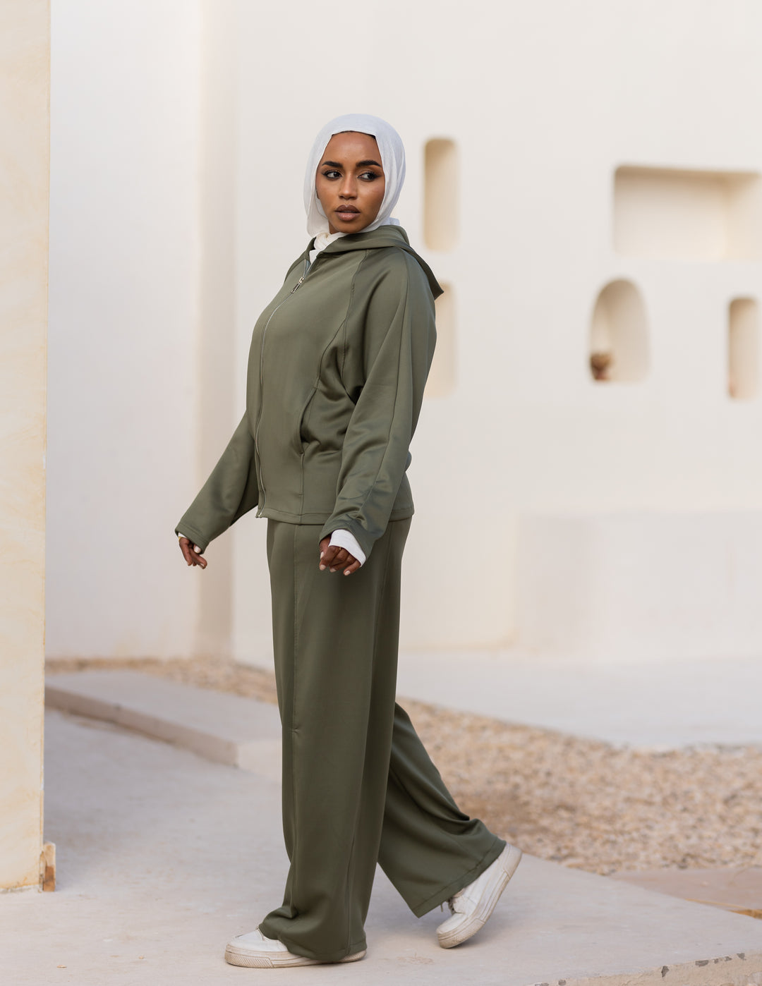 Oysho Set — Olive
