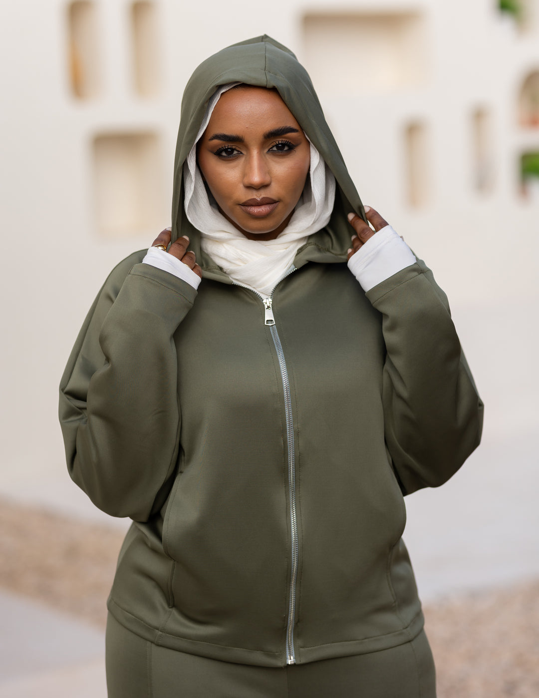 Oysho Set — Olive