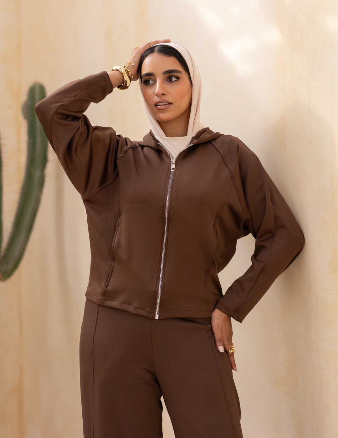 Oysho Set — Chocolate Brown