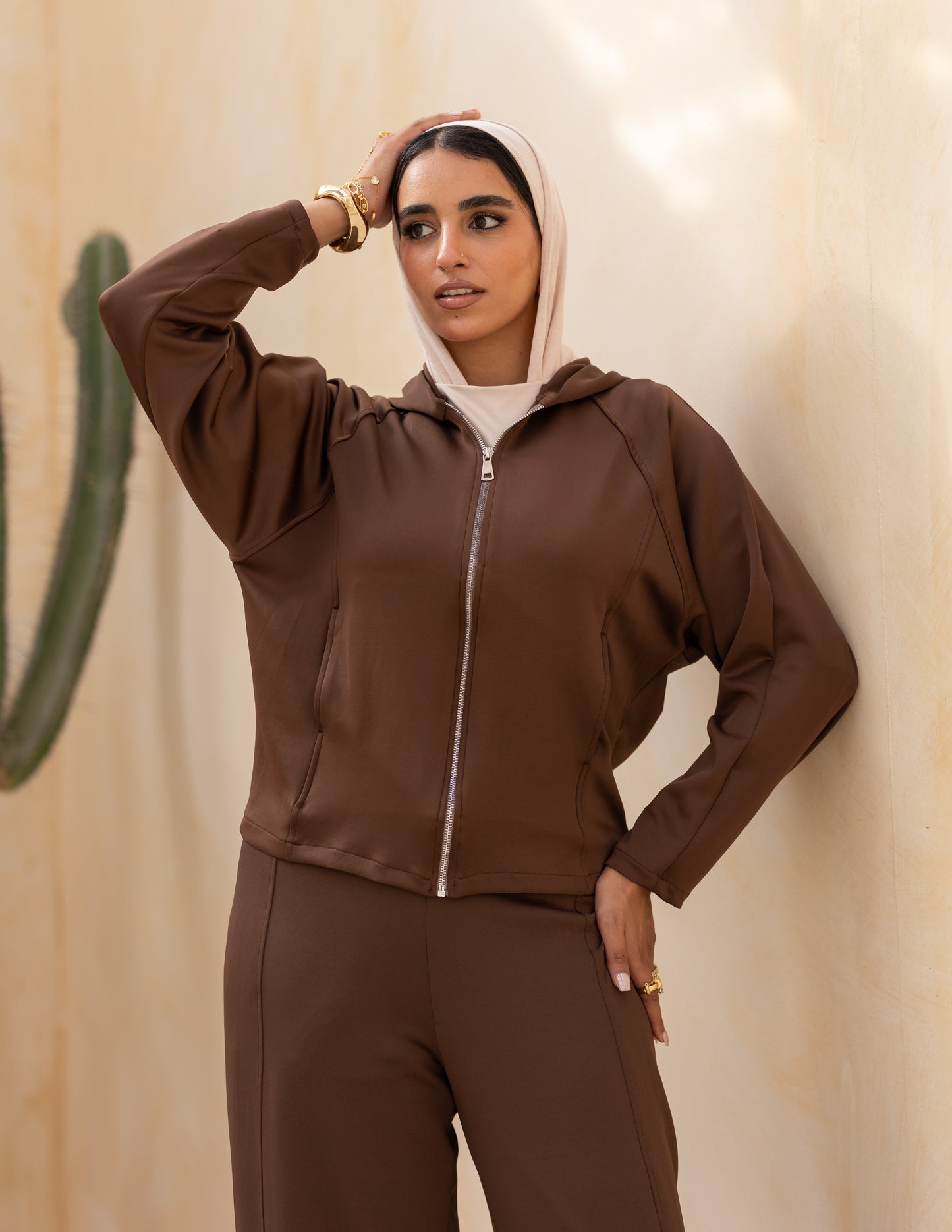 Oysho Set — Chocolate Brown