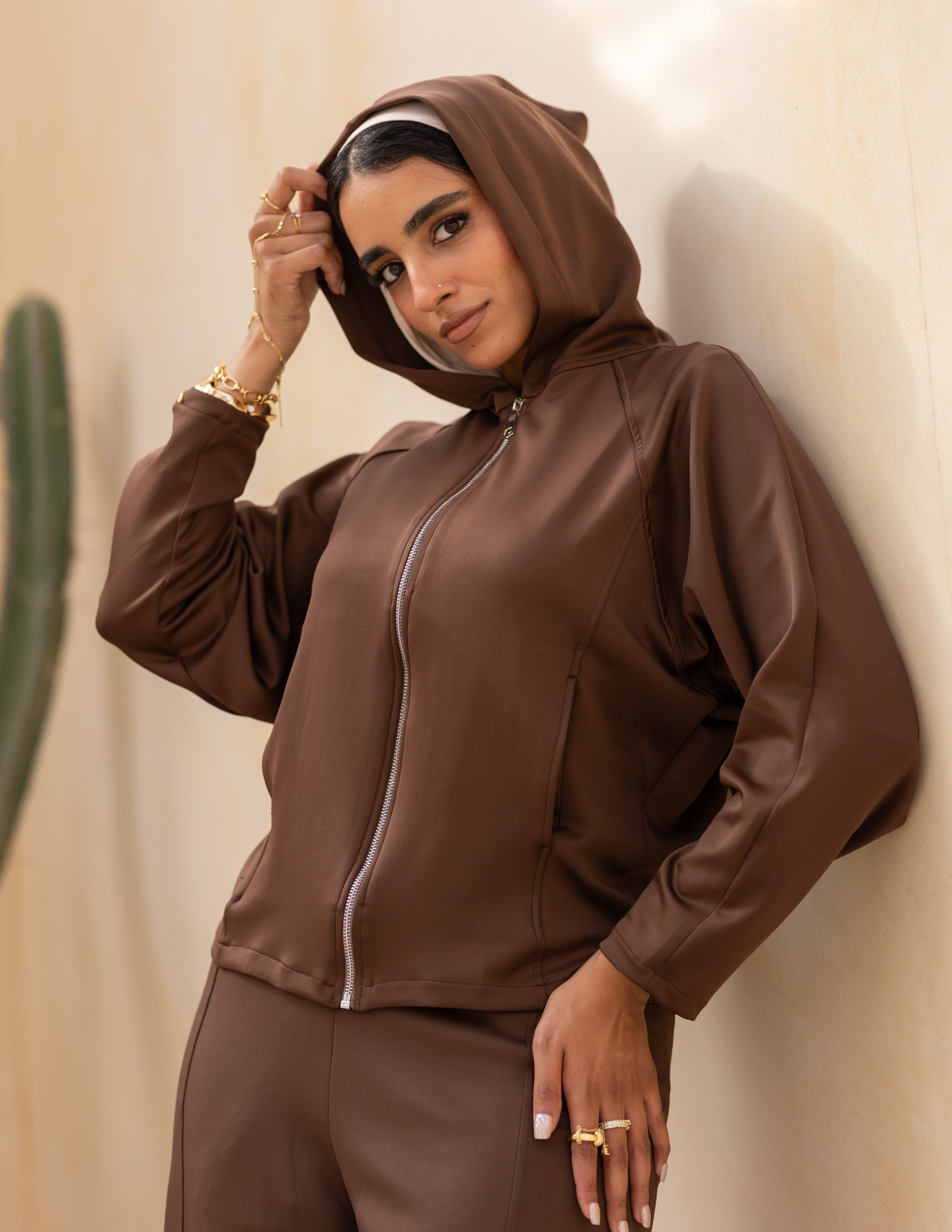 Oysho Set — Chocolate Brown