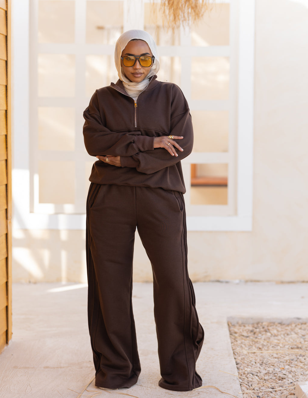 Emera Set — Burnt Brown