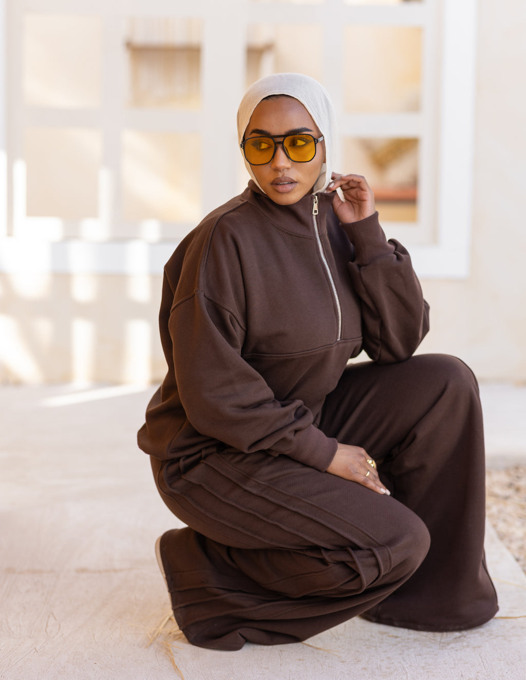 Emera Set — Burnt Brown