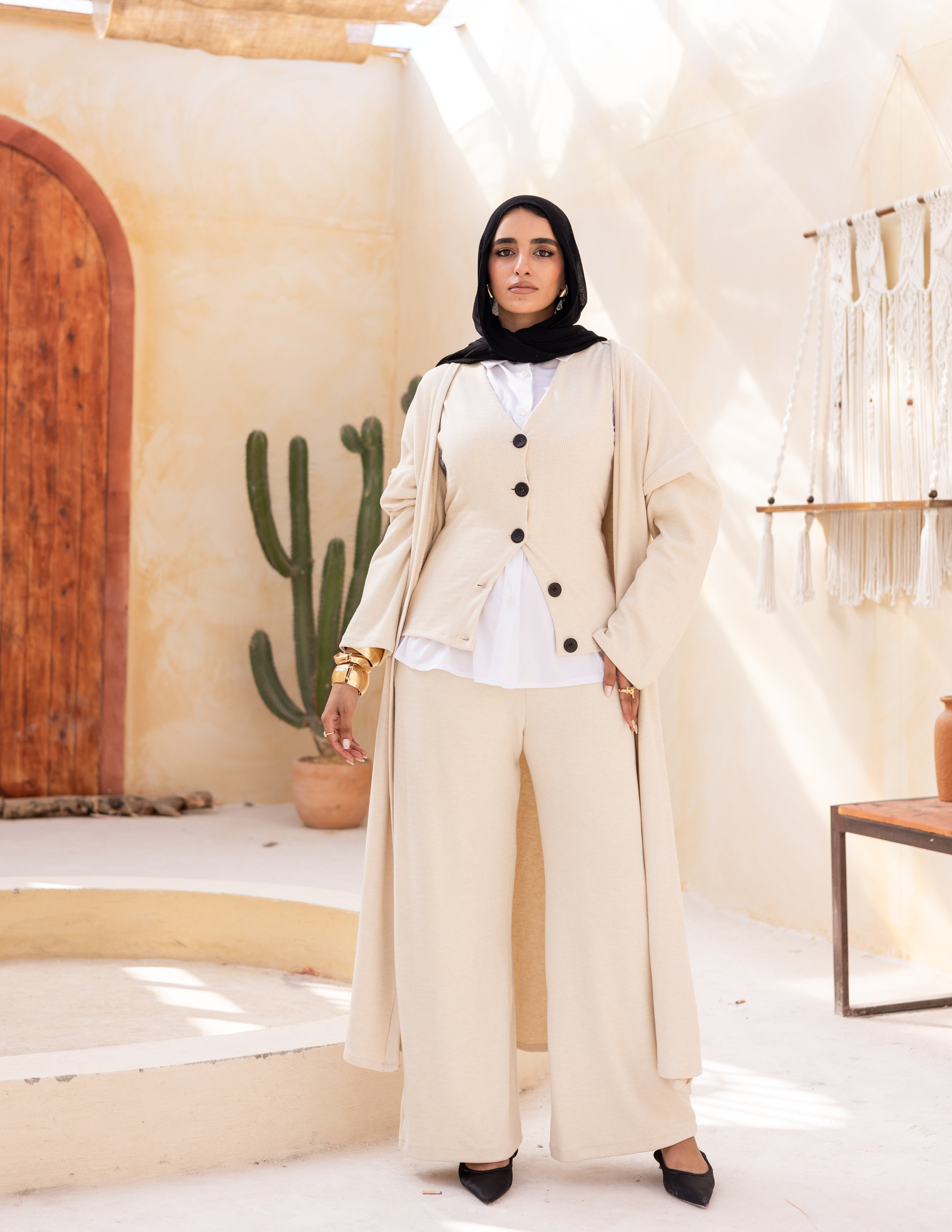 The Rafi Set — Beige