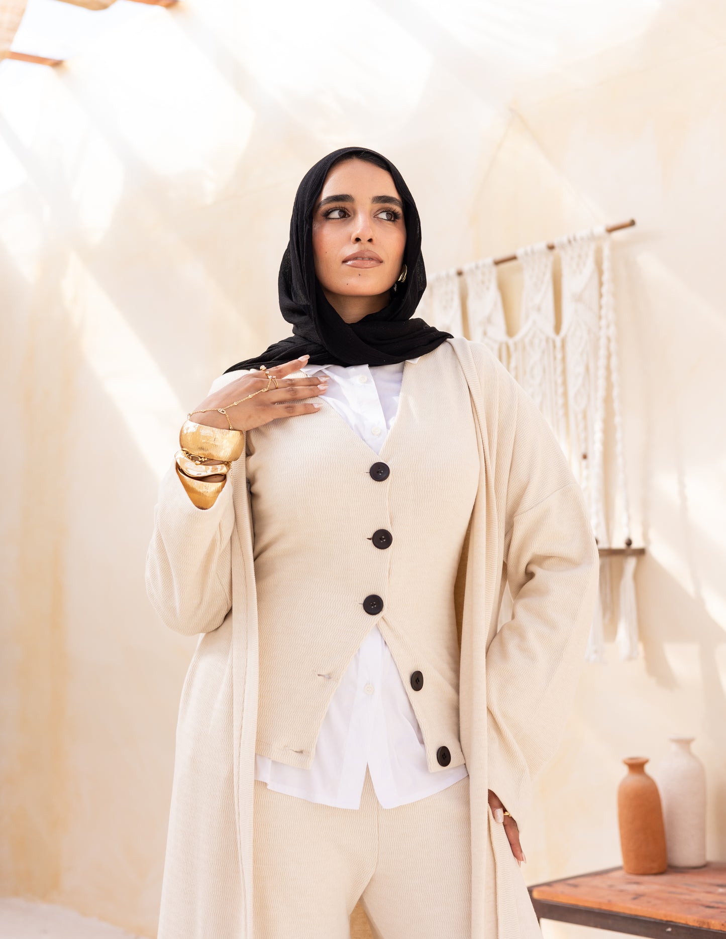 The Rafi Set — Beige