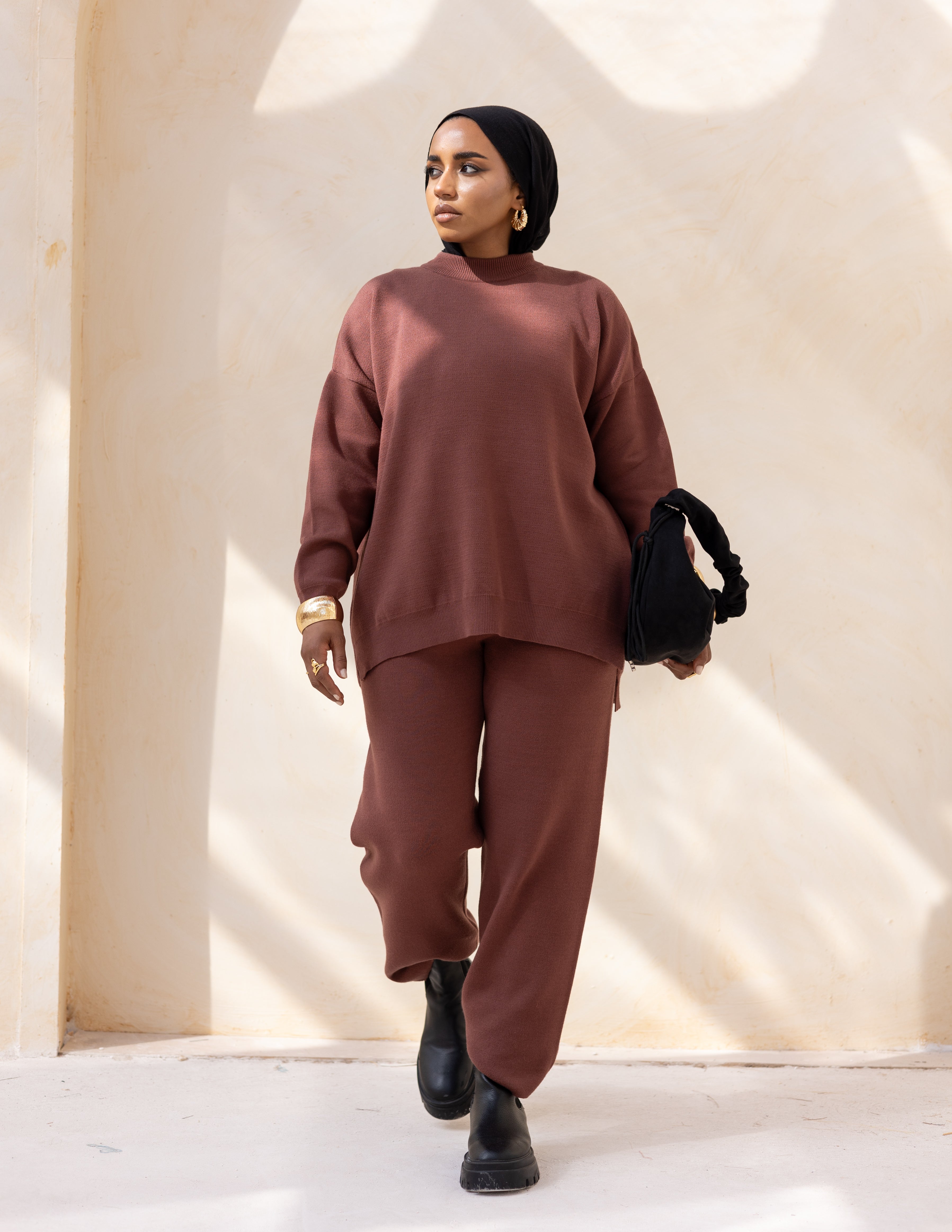 The Knyt. Set — Brown