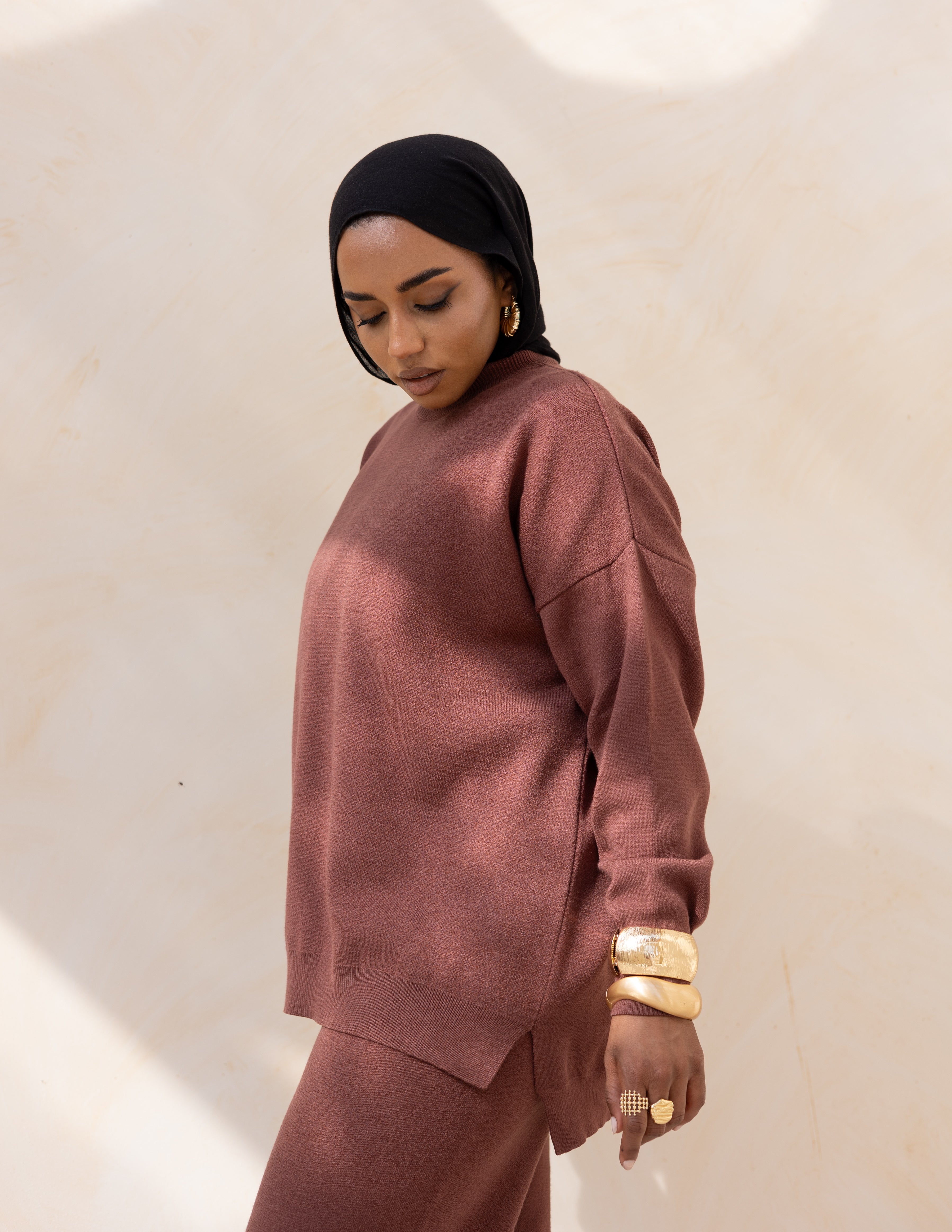 The Knyt. Set — Brown