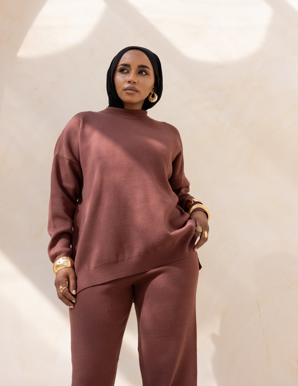 The Knyt. Set — Brown