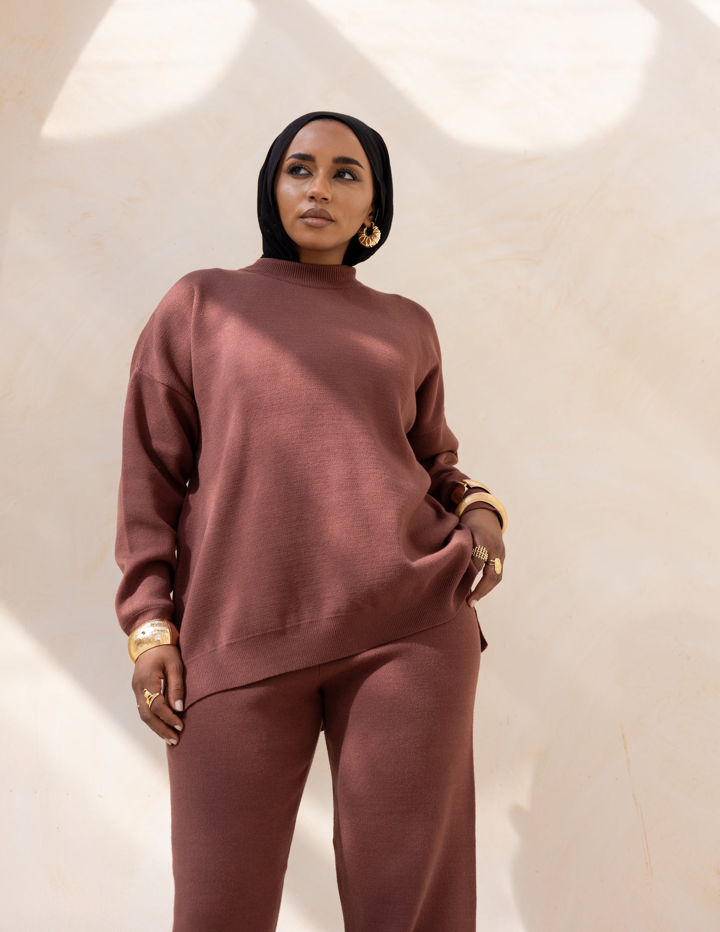 The Knyt Set — Brown