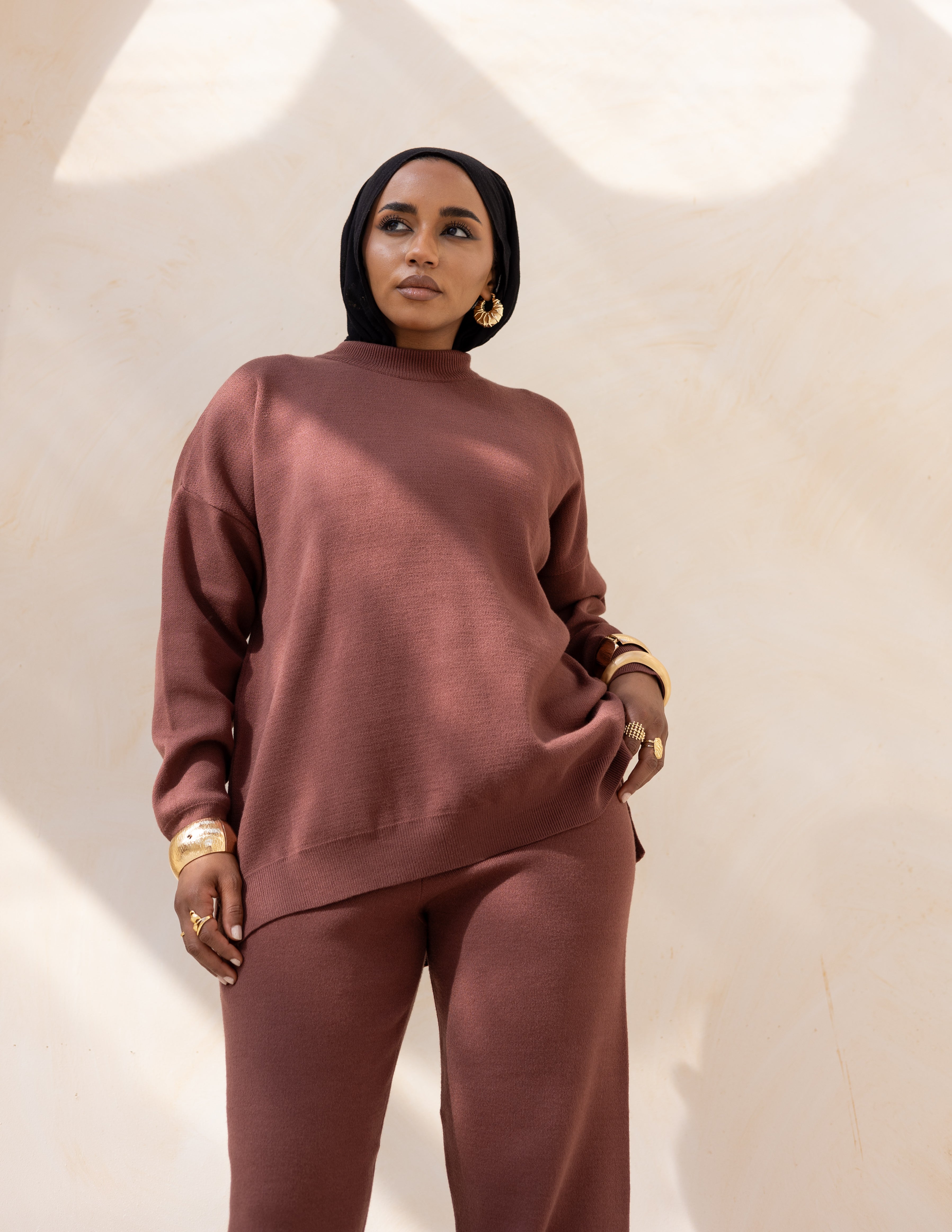 The Knyt. Set — Brown