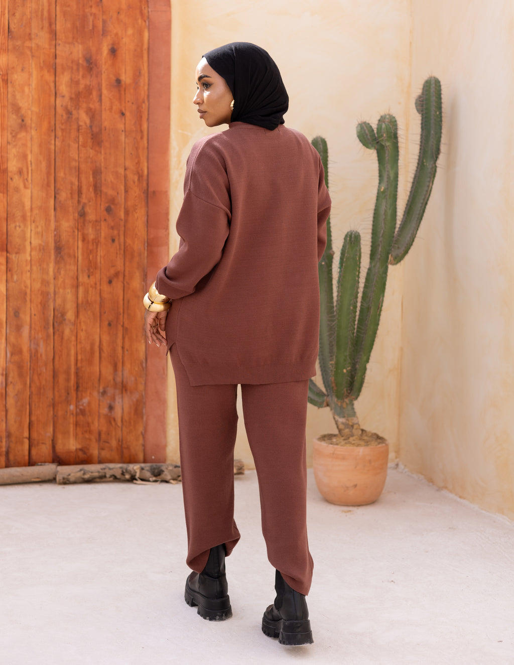 The Knyt. Set — Brown