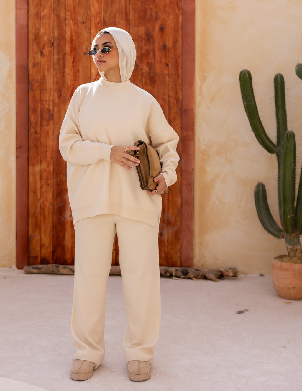 The Knyt. Set — Beige