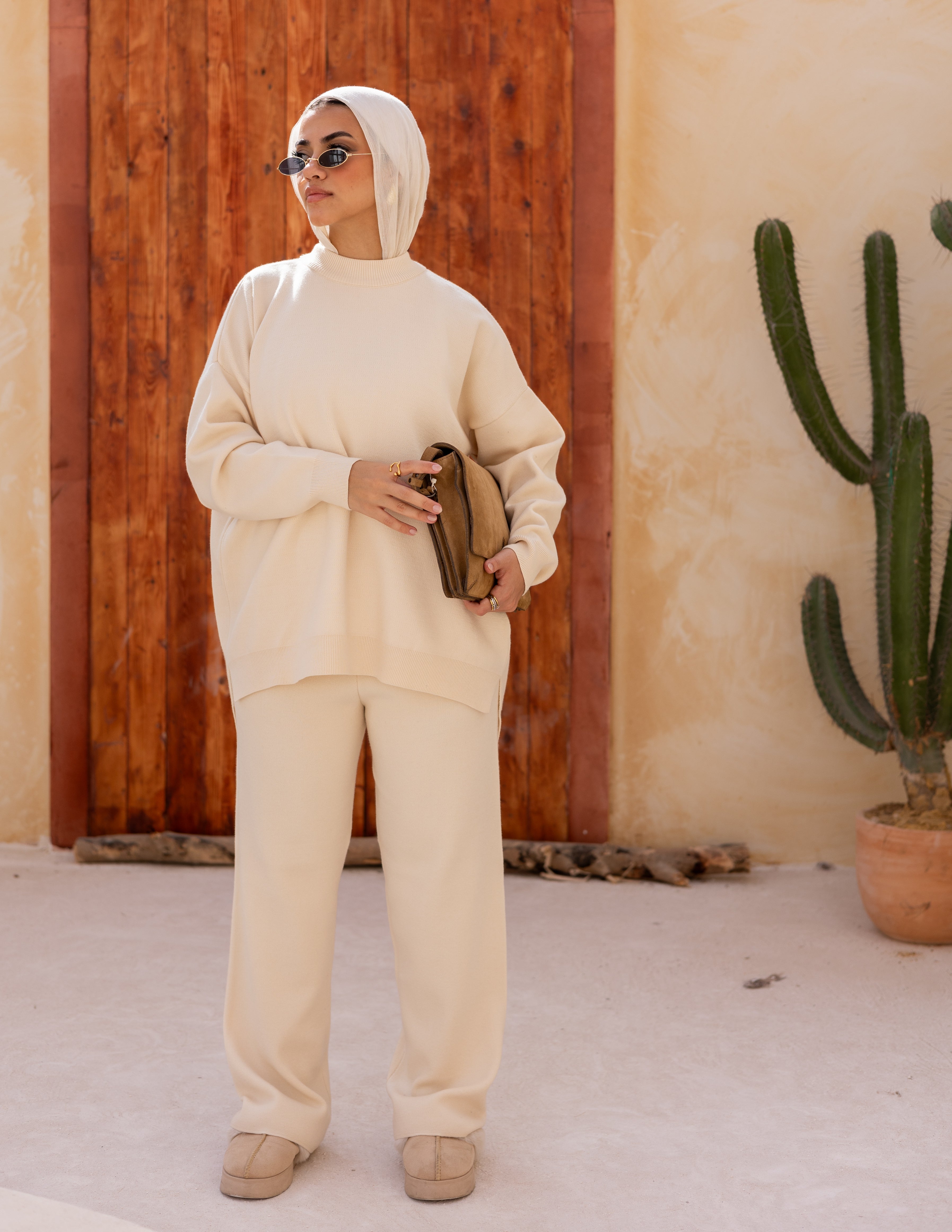 The Knyt. Set — Beige