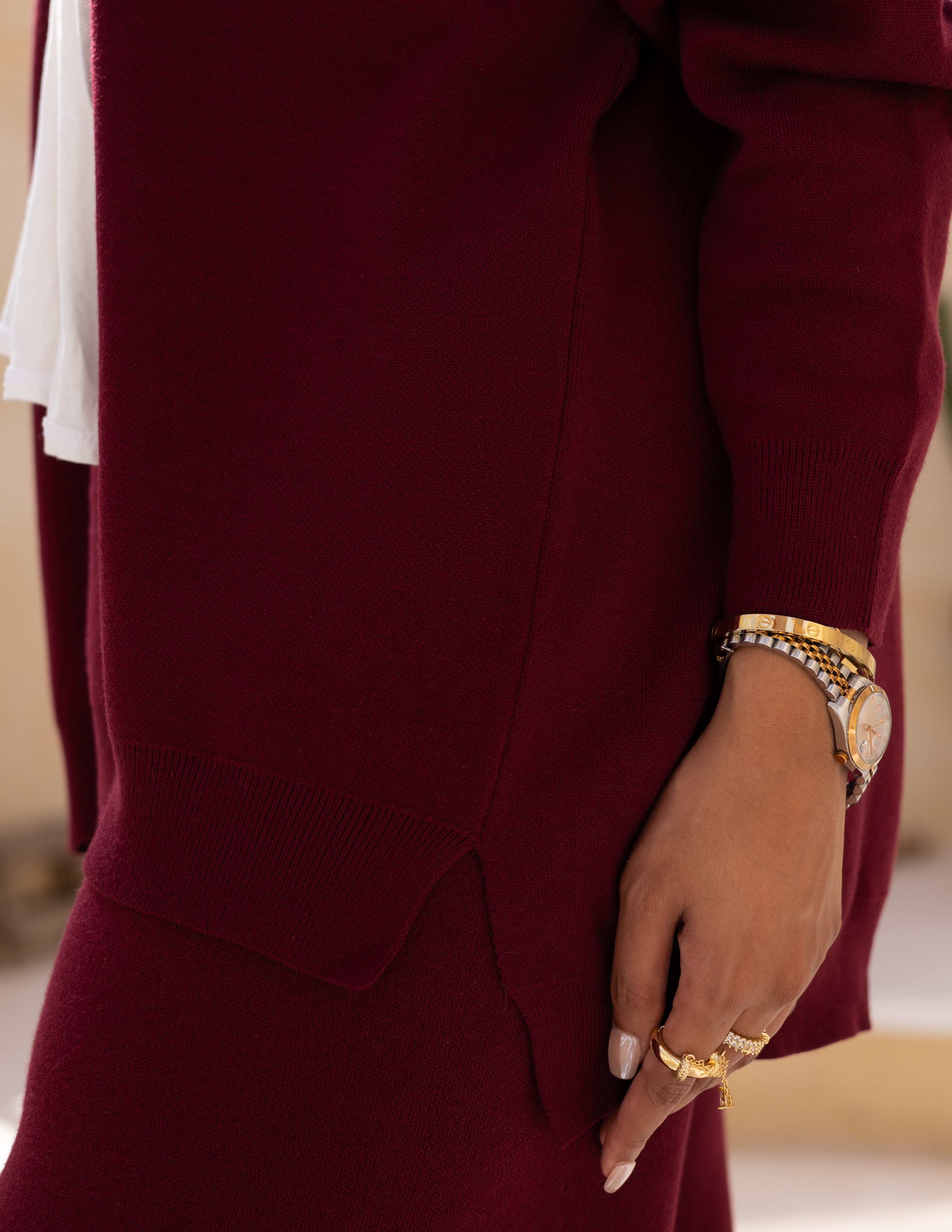 The Knyt. Set — Maroon