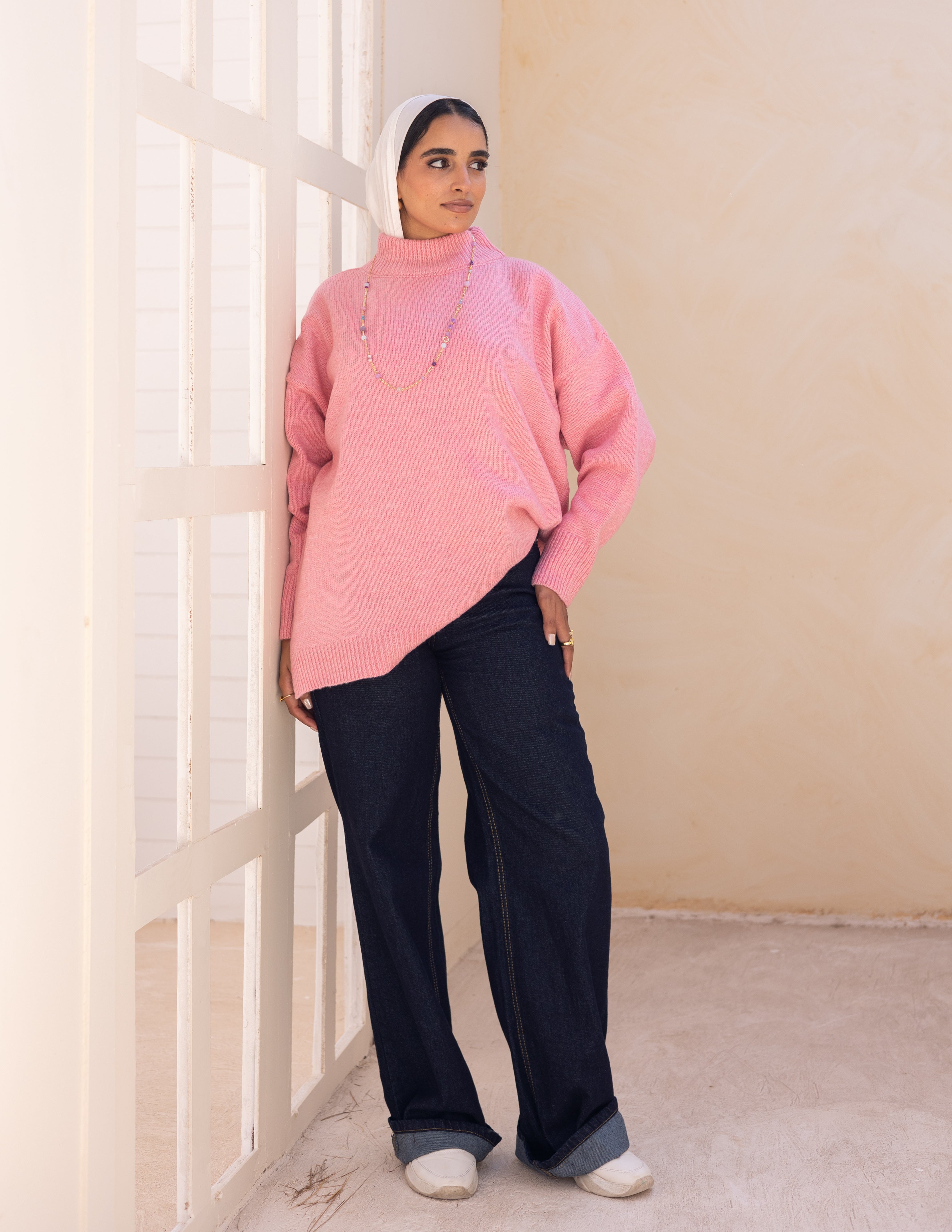 Vybe Pullover — Flamingo Pink