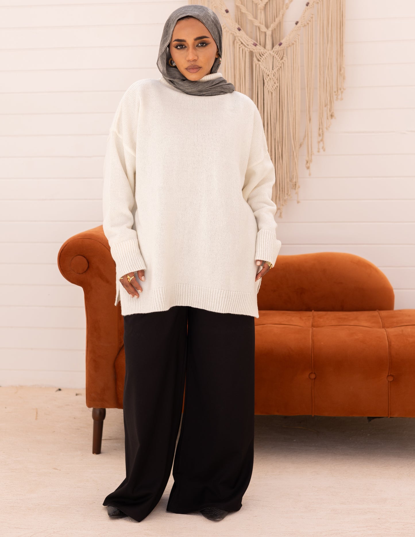 Vybe. Pullover — White