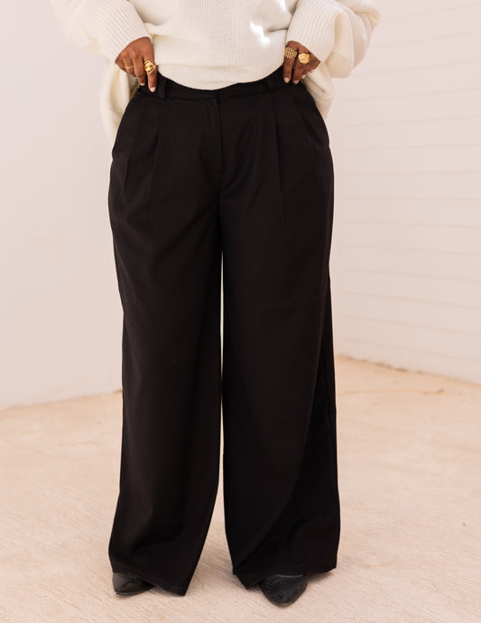 Formal Classic Pants — Black