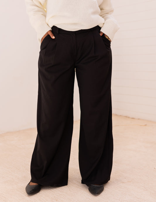Formal Classic Pants — Black