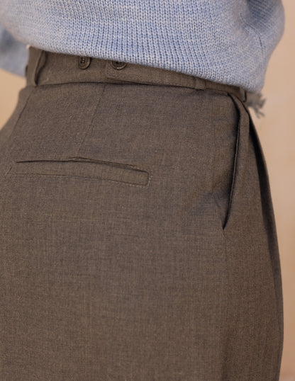 Formal Classic Pants — Light Grey