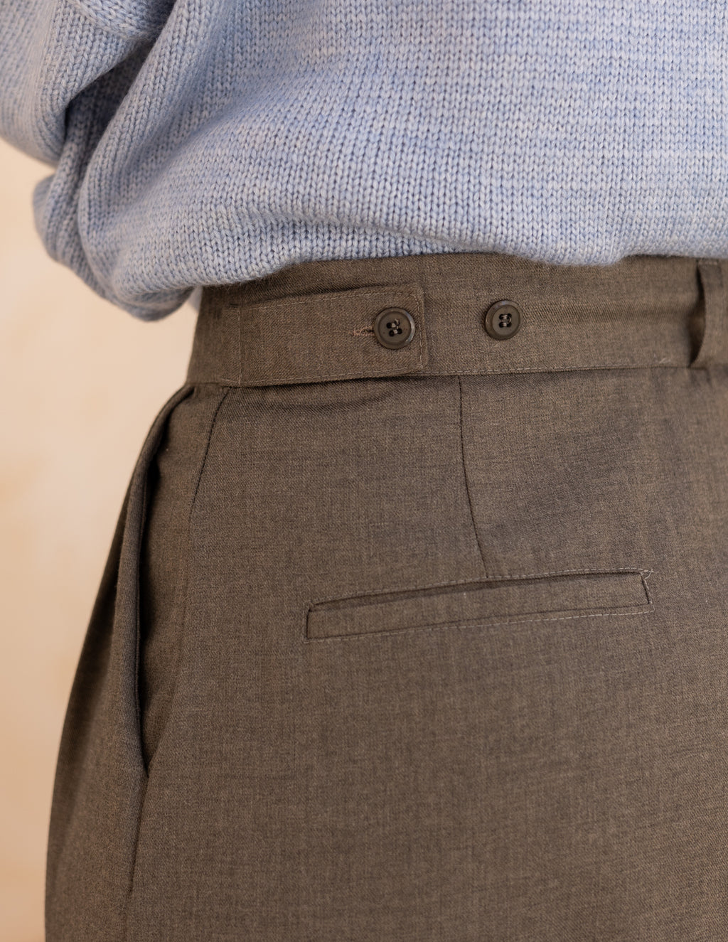 Formal Classic Pants — Light Grey