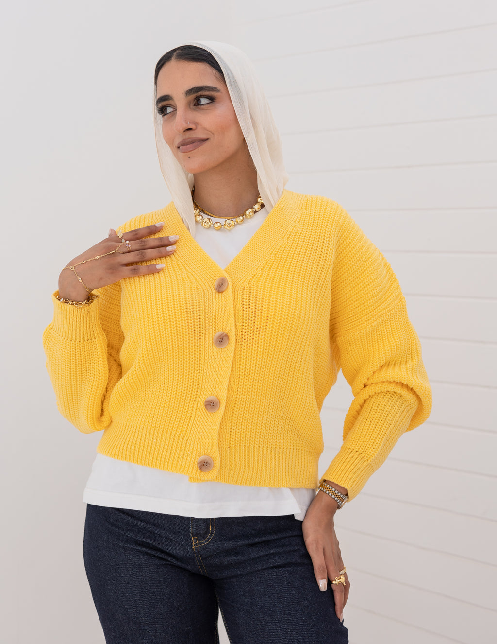 Aura Sweater — Yellow