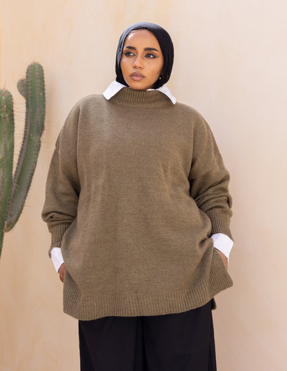Vybe. Pullover — Olive