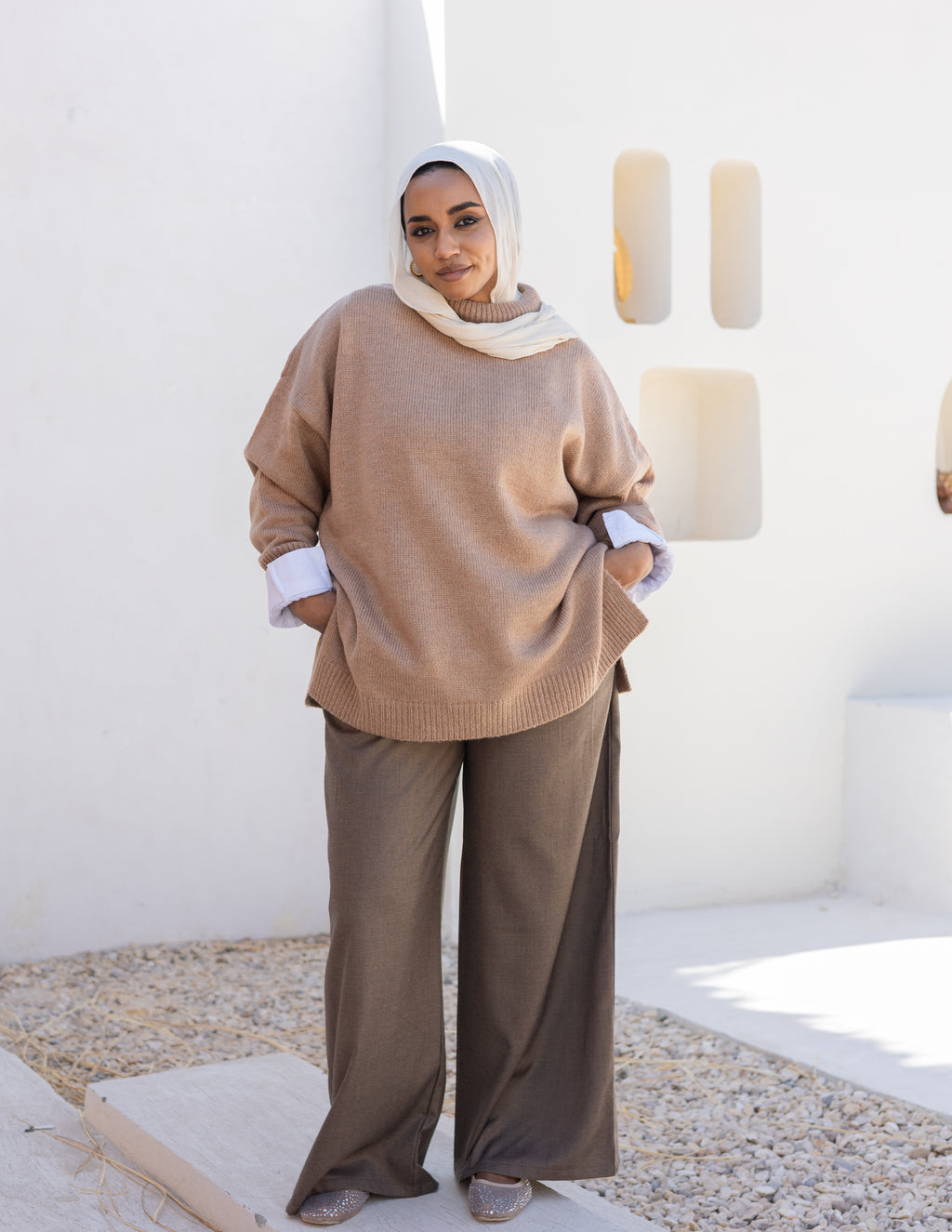 Vybe Pullover — Café