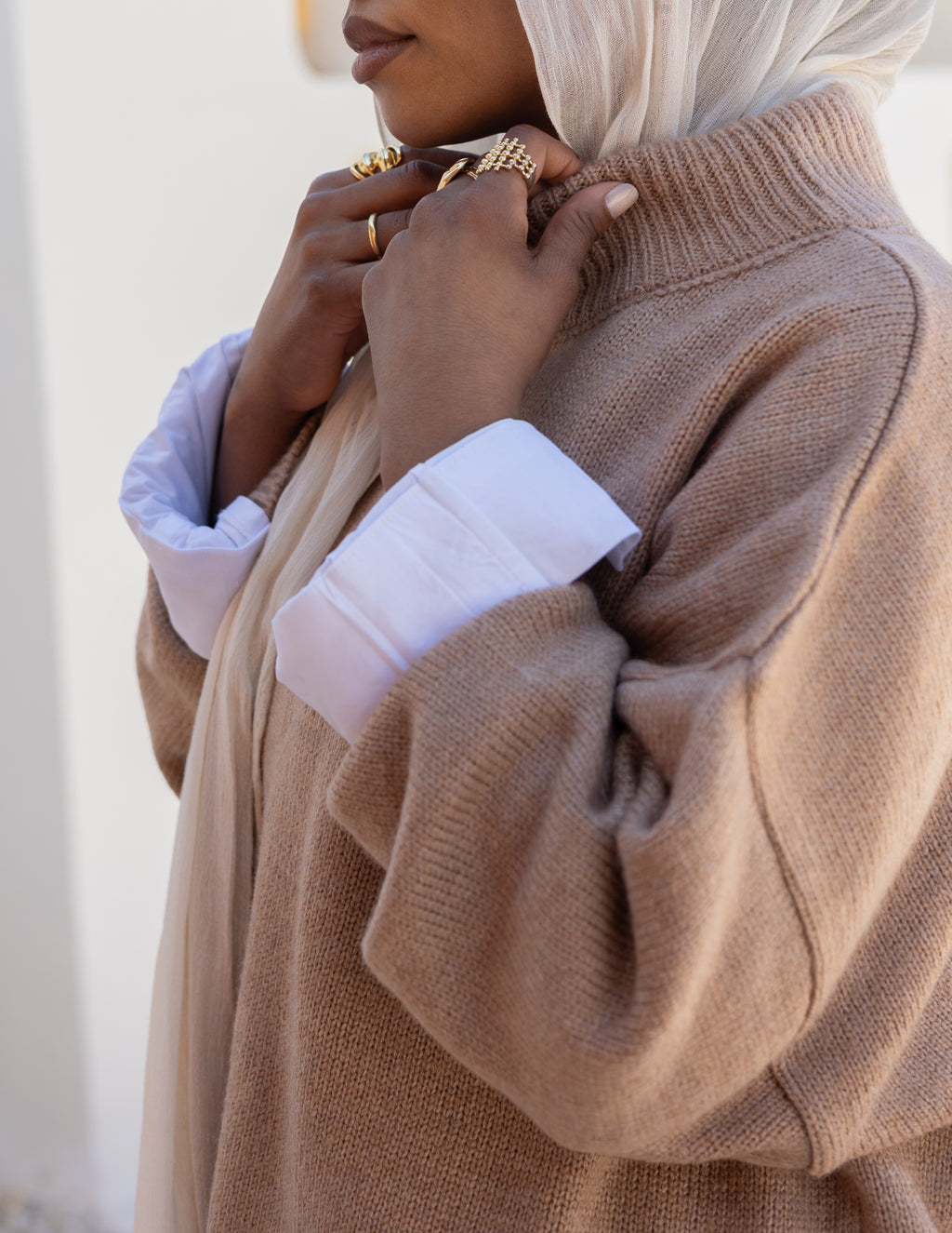 Vybe Pullover — Café