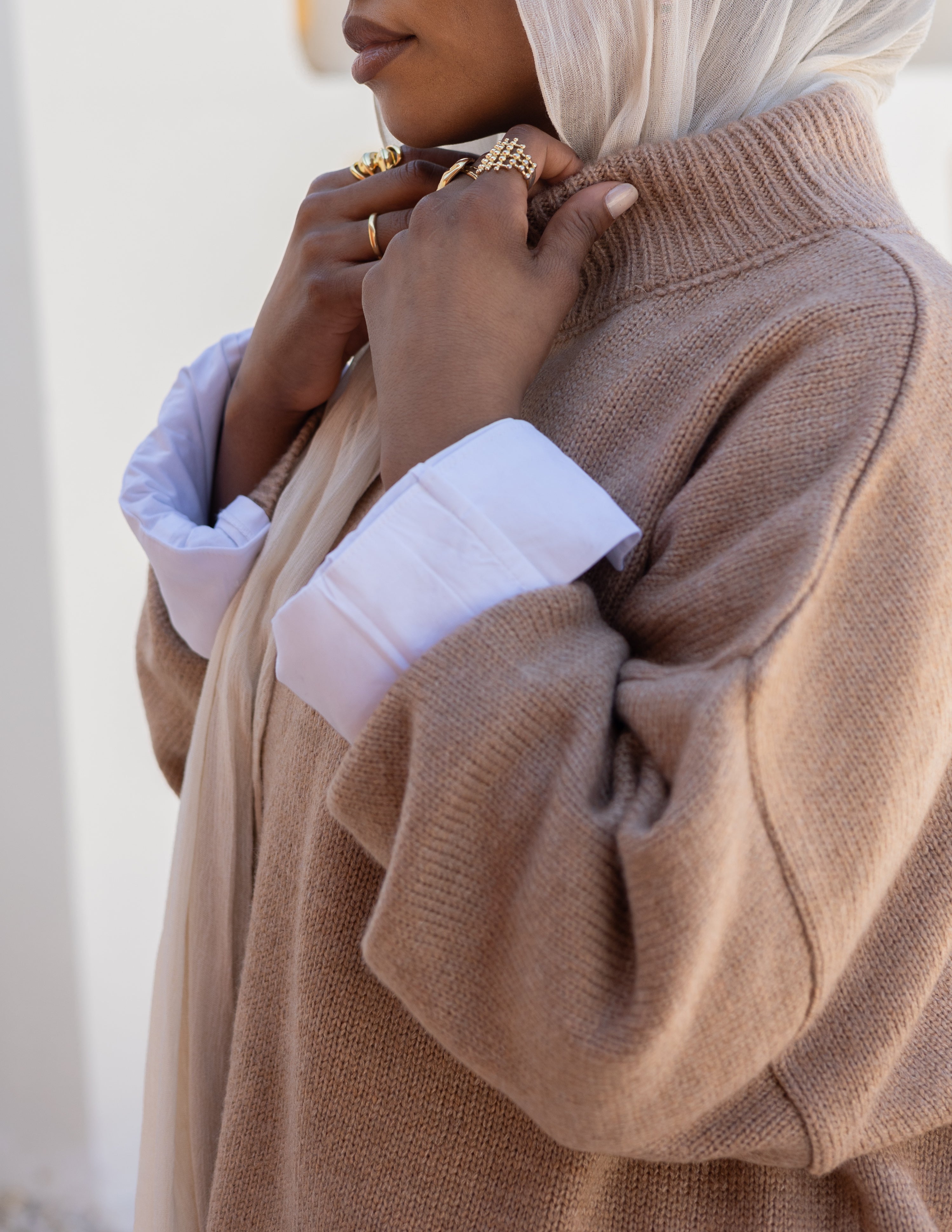 Vybe Pullover — Café