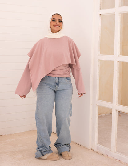 The Knyt. Top — Pastel Pink