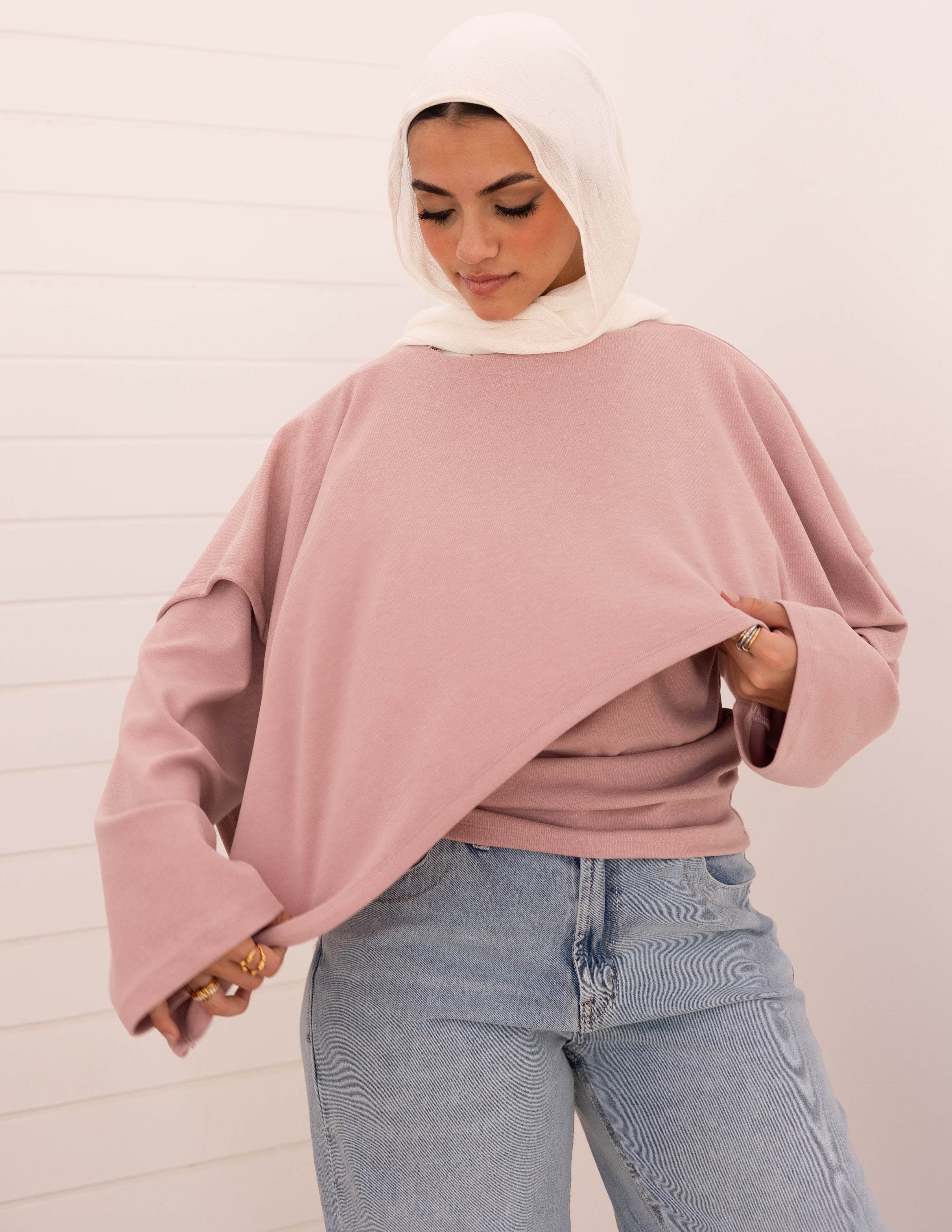 The Knyt. Top — Pastel Pink