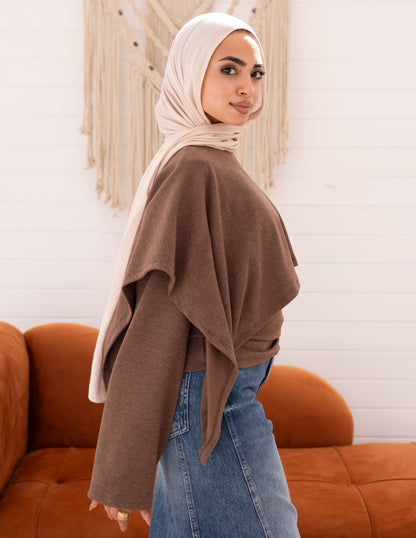 The Knyt. Top — Brown