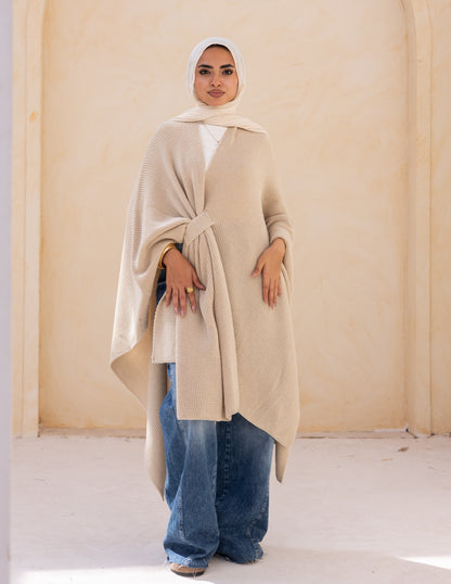Elle Cape — Beige