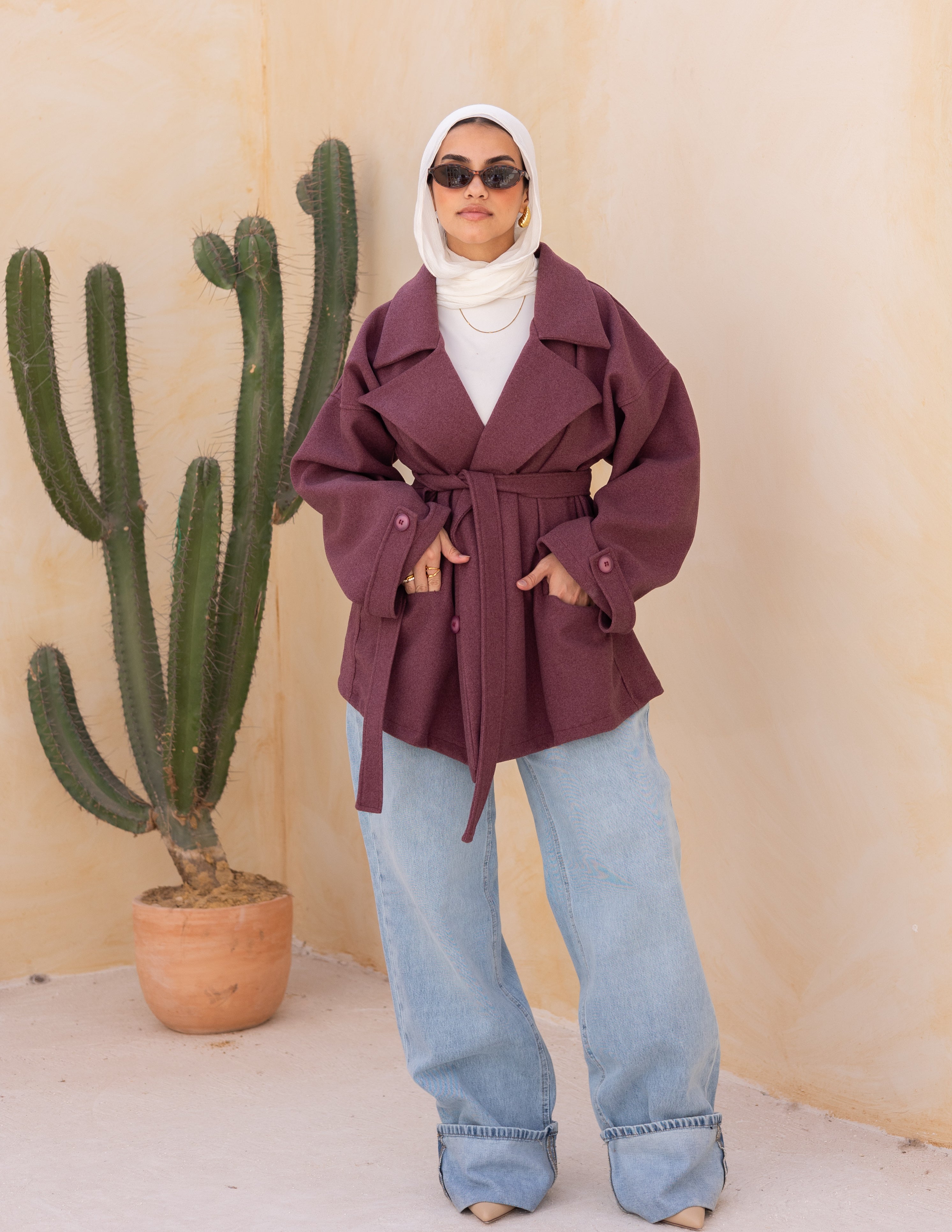 The Vynt. Coat — Vintage Grape