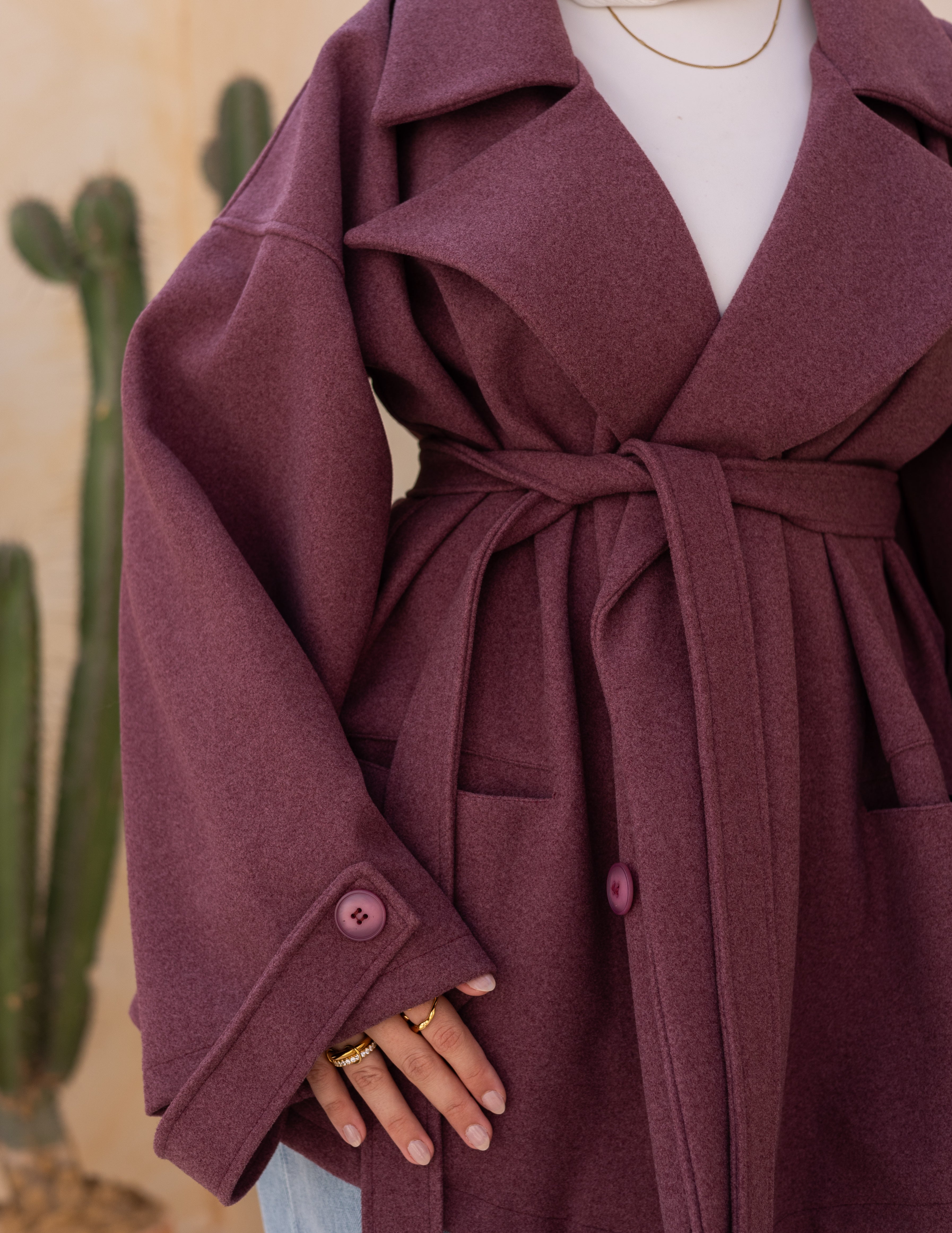 The Vynt. Coat — Vintage Grape