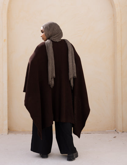 Elle Cape — Burnt Brown