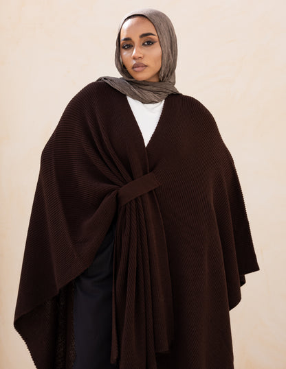 Elle Cape — Burnt Brown