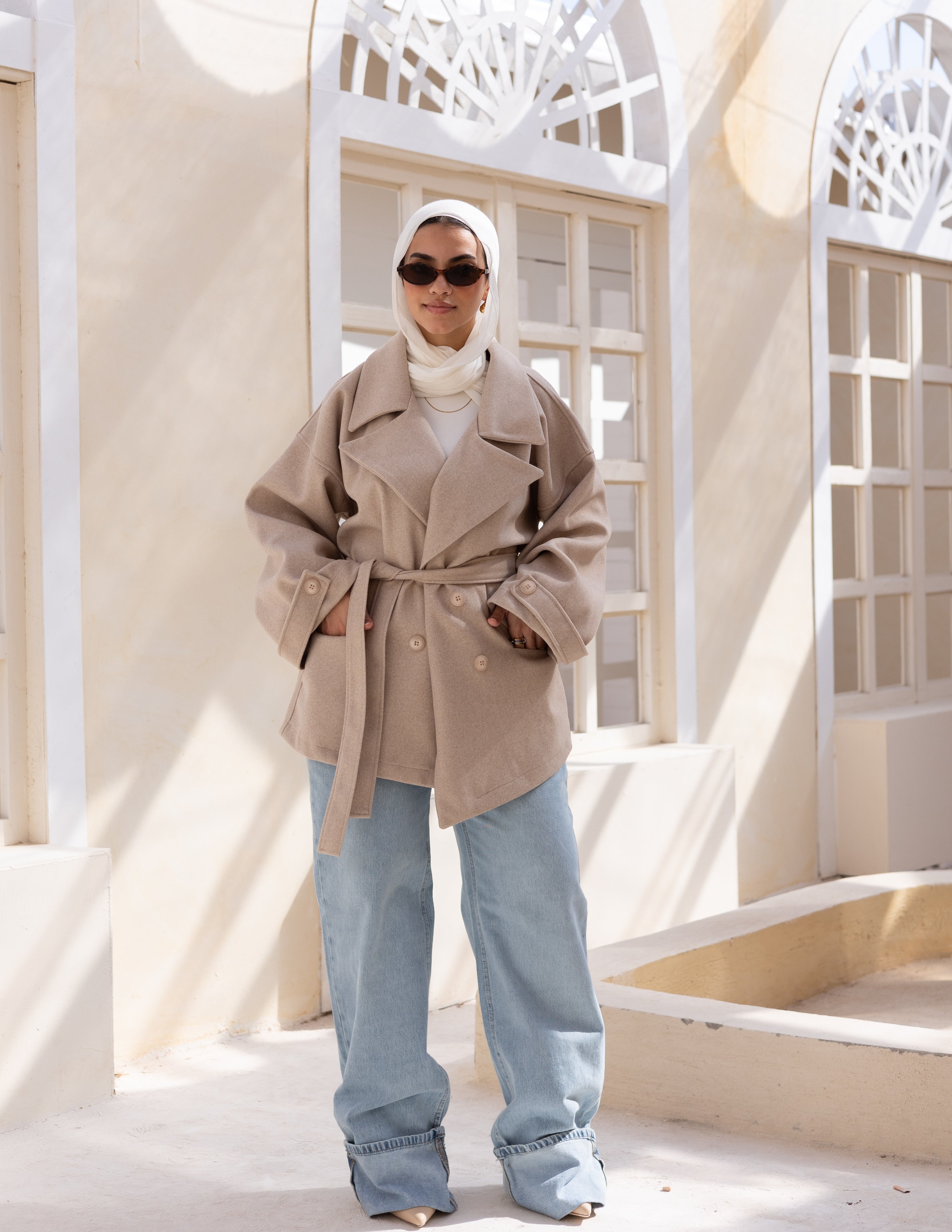 The Vynt. Coat — Beige