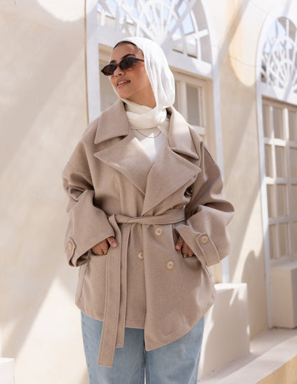 The Vint. Coat — Beige
