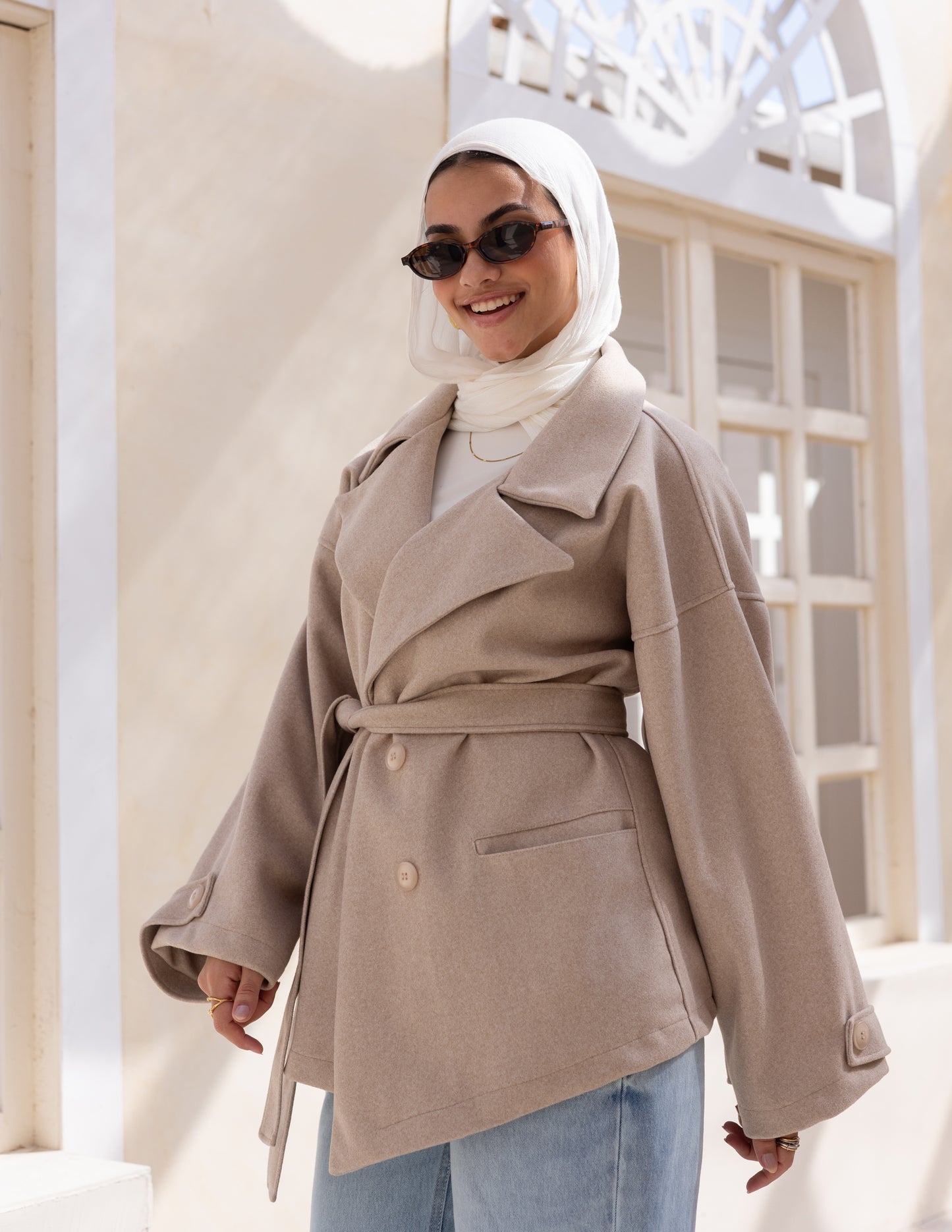The Vint. Coat — Beige