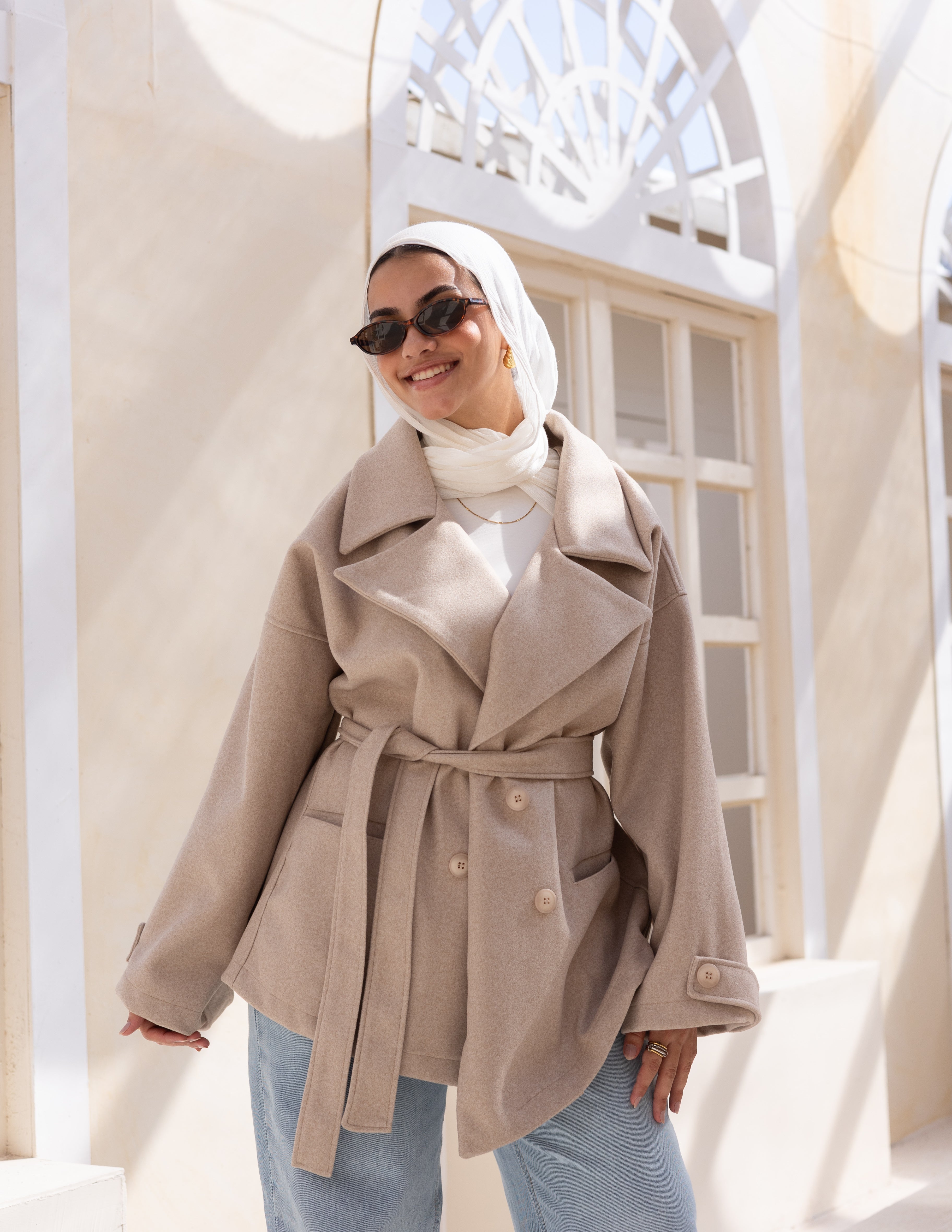 The Vynt. Coat — Beige