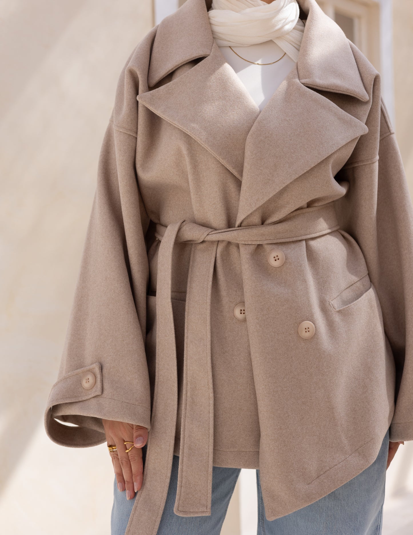 The Vint. Coat — Beige