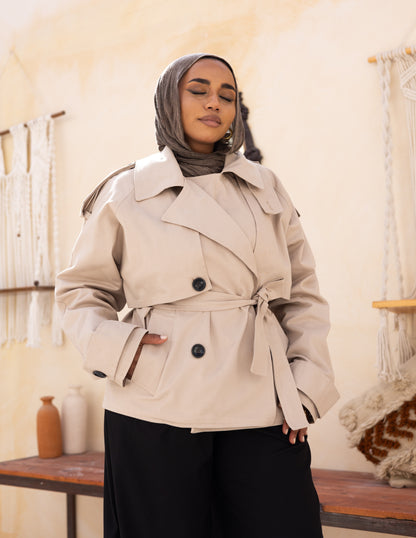 The Trenchlet — Beige